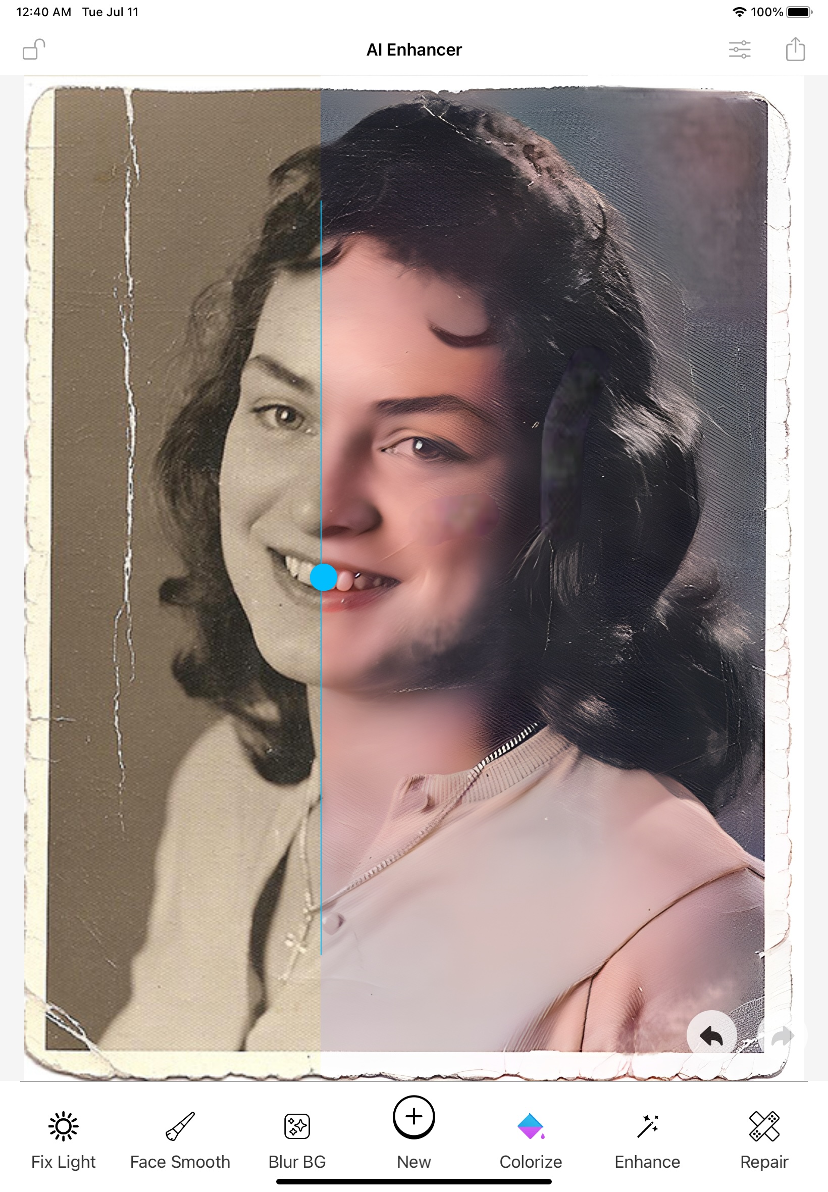 old photo restoration