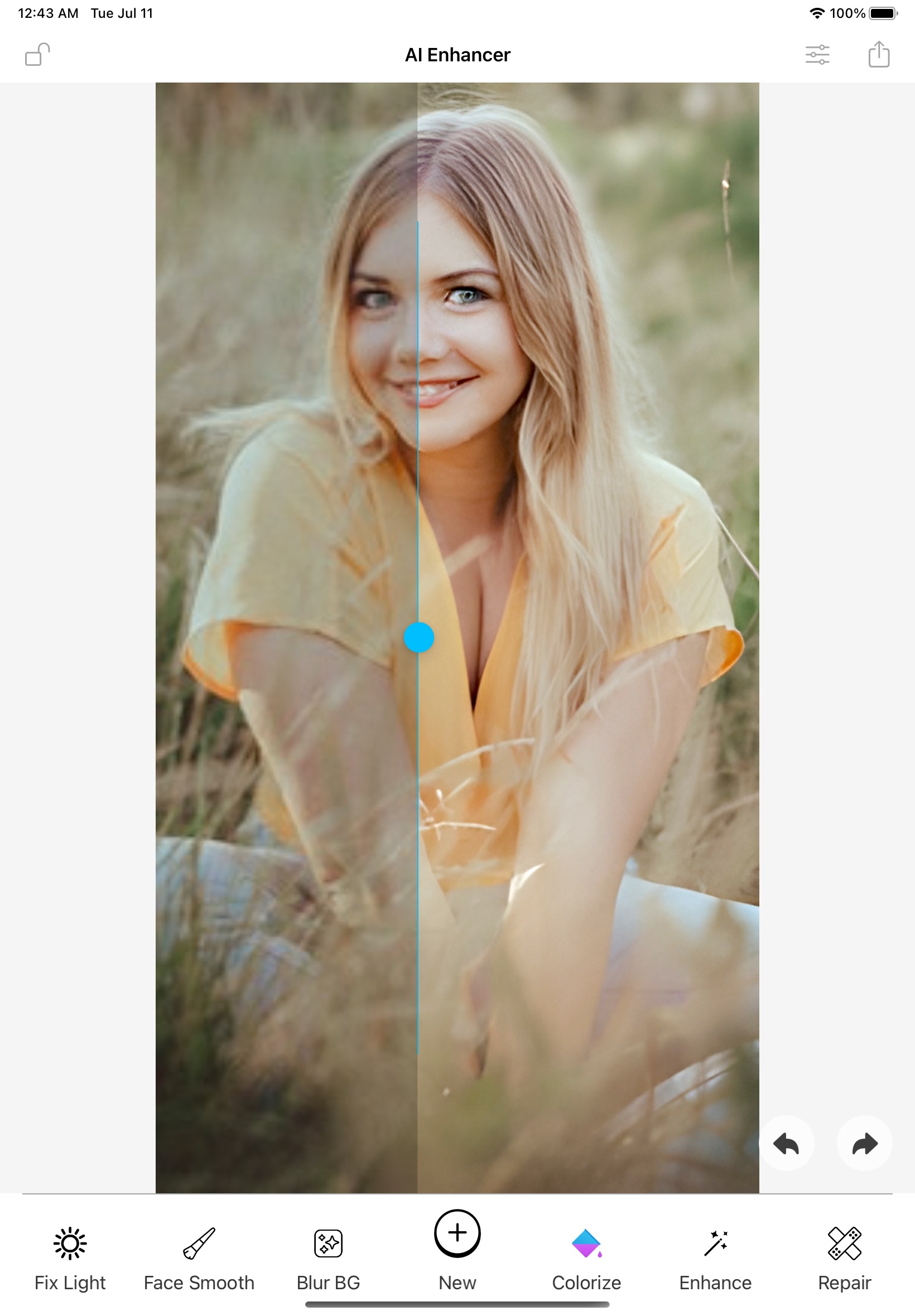 make blurry photos clear